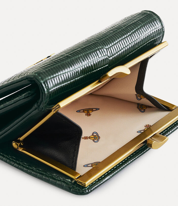 Vivienne Westwood LIZARD SMALL FRAME WALLET